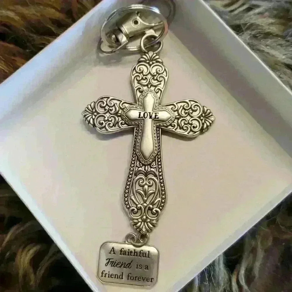Cross  keychain